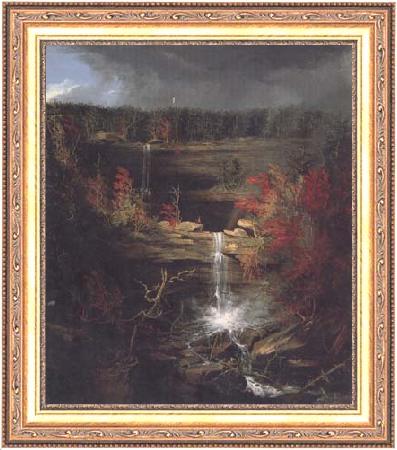 framed  Thomas Cole Falls of Kaaterskill (mk13), Ta3070-1